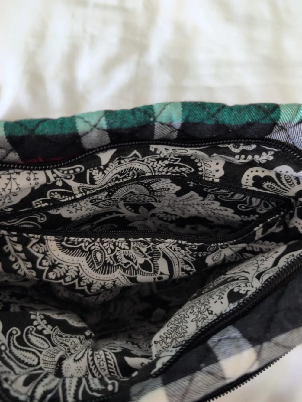 Vera Bradley Crossbody -- Plaid Print